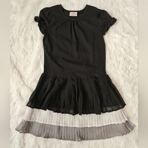 Hannah Andersson Black and White Kids Dress 8